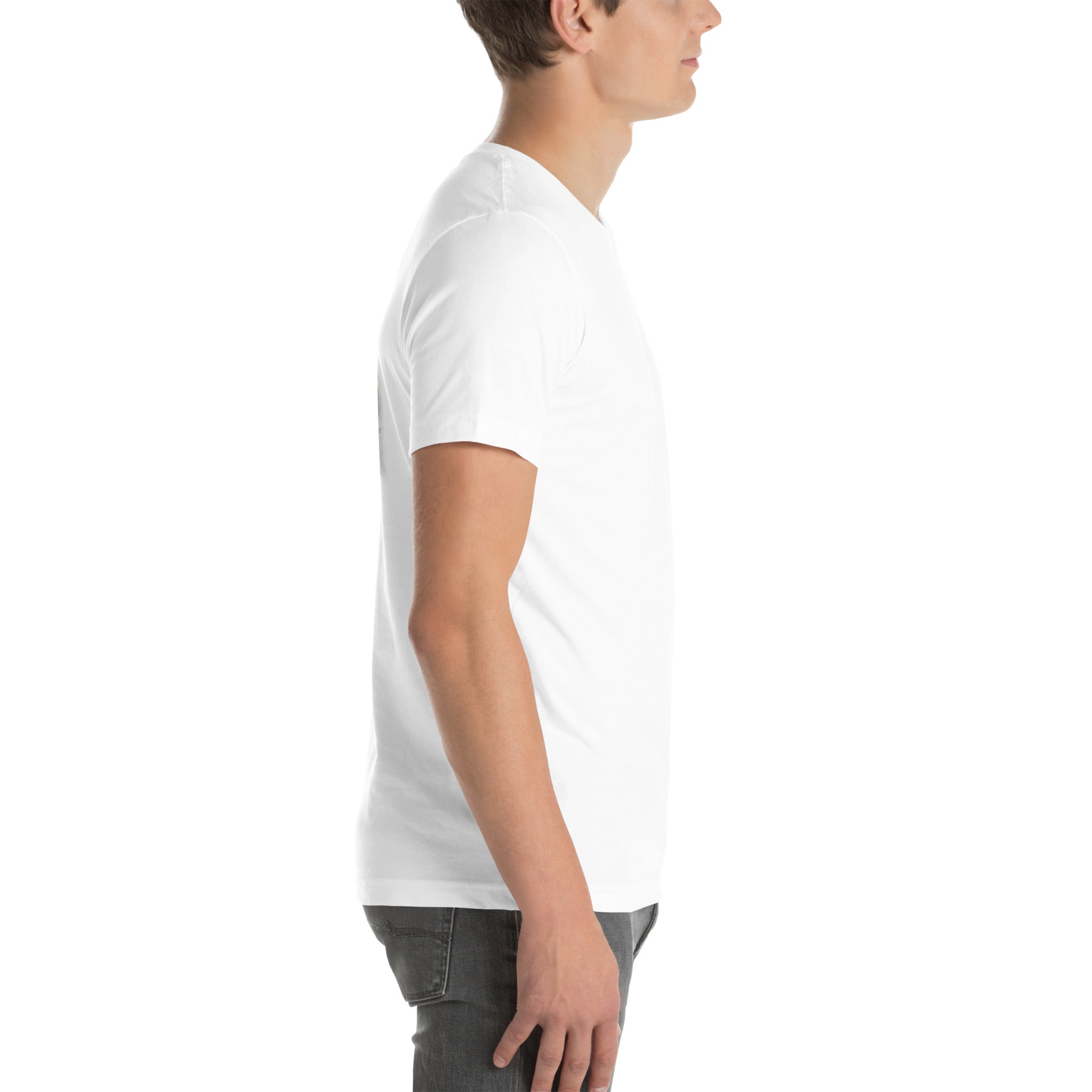 Homage Ink shirt mockup showing original painted artwork
